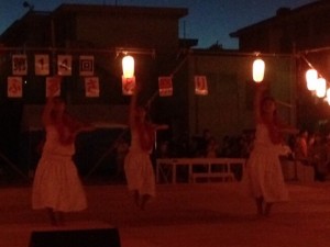 8月23日（日） 西宮市立鳴尾東小学校のふるさと祭りに出演しました。